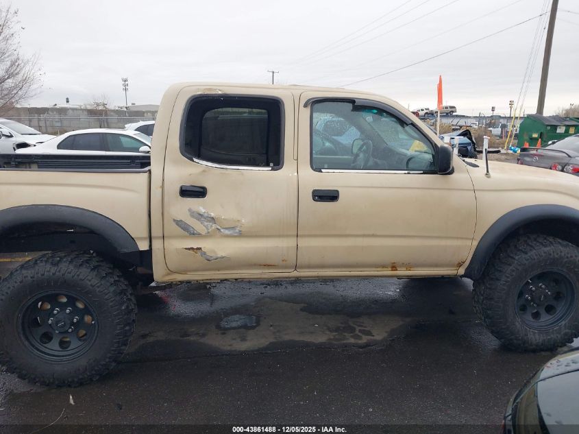 2002 Toyota Tacoma Base V6 VIN: 5TEHN72N42Z023192 Lot: 43861488