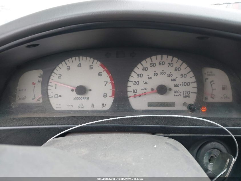 2002 Toyota Tacoma Base V6 VIN: 5TEHN72N42Z023192 Lot: 43861488