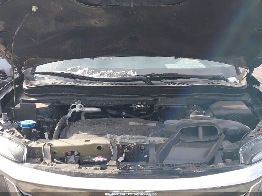 2019 Honda Pilot Ex-L VIN: 5FNYF6H52KB052450 Lot: 43861493