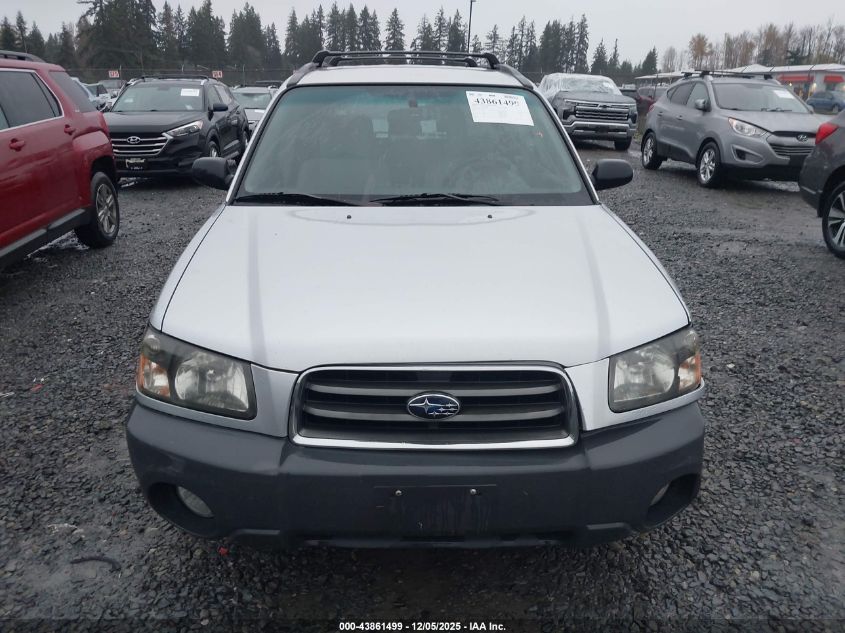 2003 Subaru Forester X VIN: JF1SG63673H741894 Lot: 43861499
