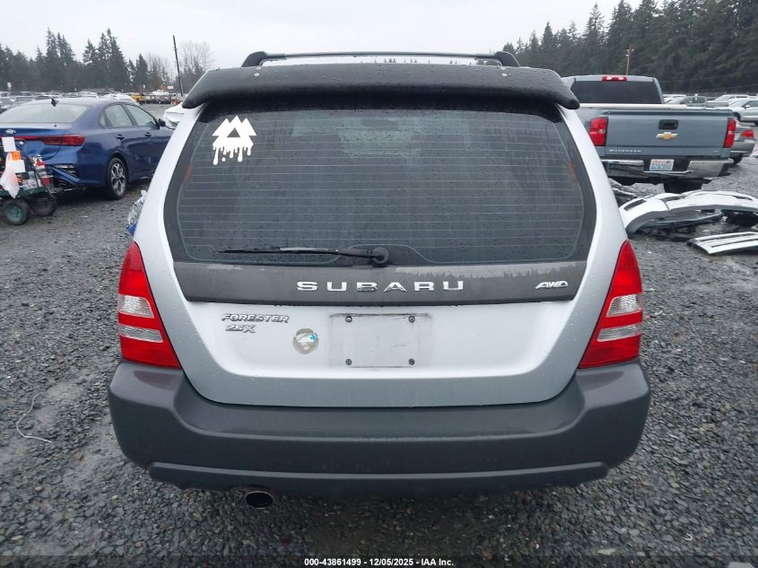 2003 Subaru Forester X VIN: JF1SG63673H741894 Lot: 43861499