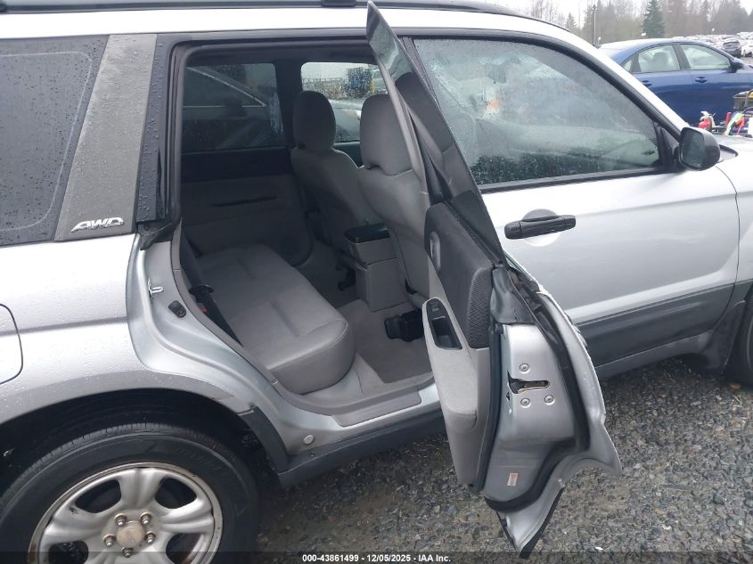 2003 Subaru Forester X VIN: JF1SG63673H741894 Lot: 43861499