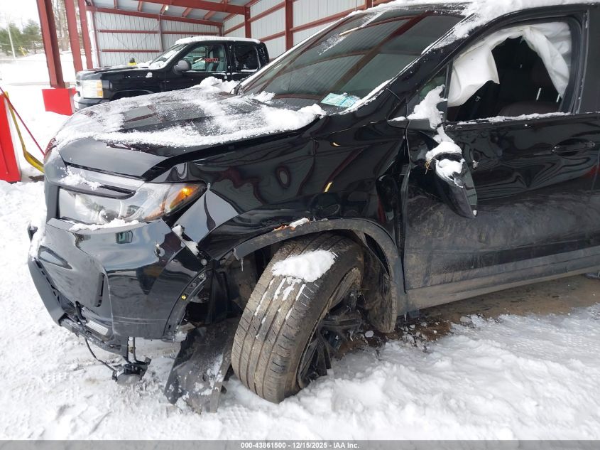 2024 Honda Ridgeline Rtl VIN: 5FPYK3F51RB033399 Lot: 43861500