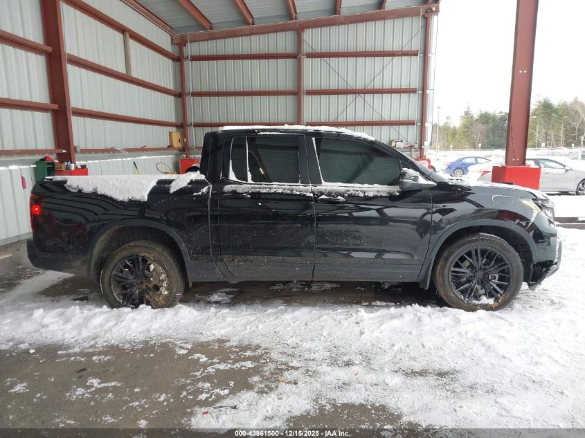 2024 Honda Ridgeline Rtl VIN: 5FPYK3F51RB033399 Lot: 43861500