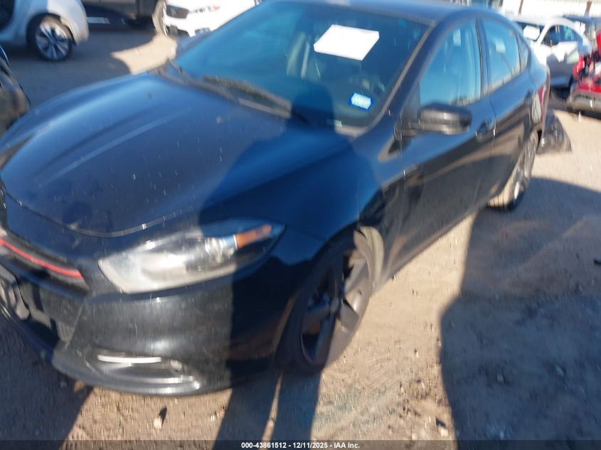 2014 Dodge Dart Gt VIN: 1C3CDFEB6ED840643 Lot: 43861512