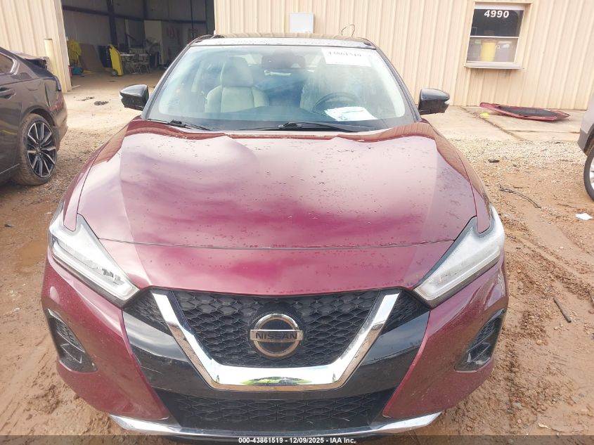2021 Nissan Maxima Platinum Xtronic Cvt VIN: 1N4AA6FV4MC510188 Lot: 43861519