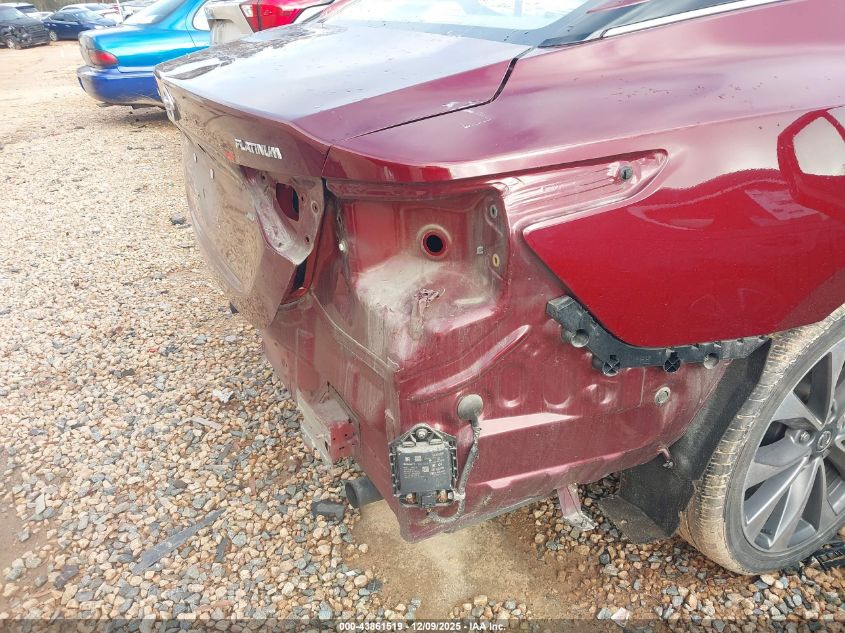 2021 Nissan Maxima Platinum Xtronic Cvt VIN: 1N4AA6FV4MC510188 Lot: 43861519