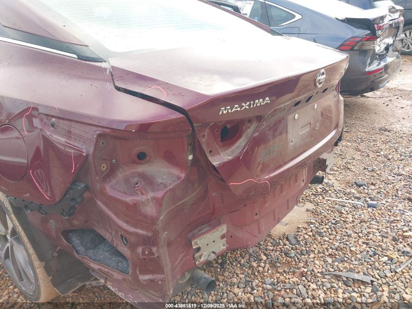 2021 Nissan Maxima Platinum Xtronic Cvt VIN: 1N4AA6FV4MC510188 Lot: 43861519