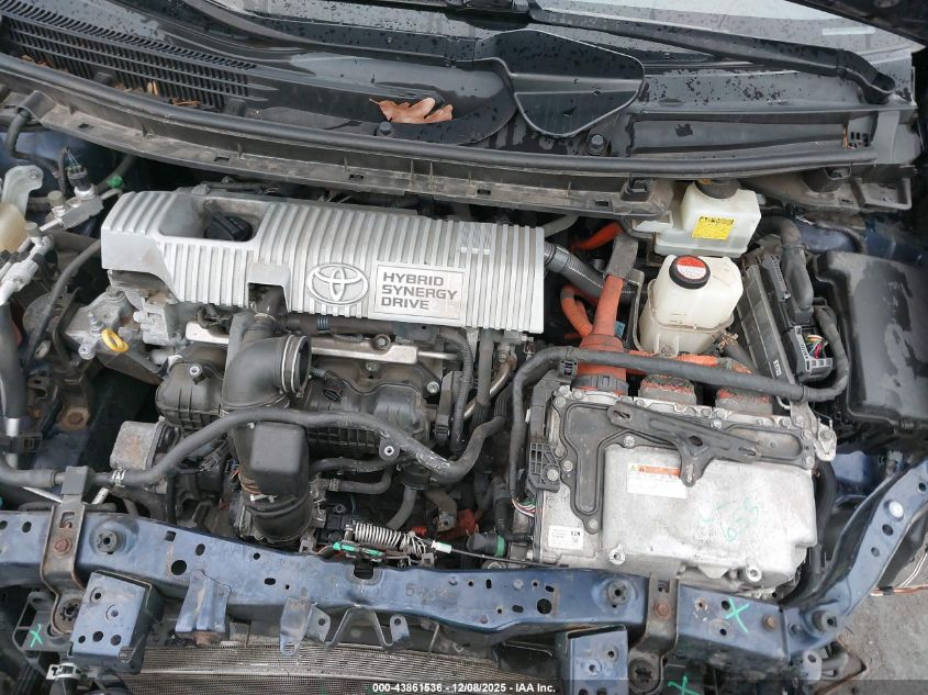 2014 Toyota Prius Two VIN: JTDKN3DU6E0387590 Lot: 43861536