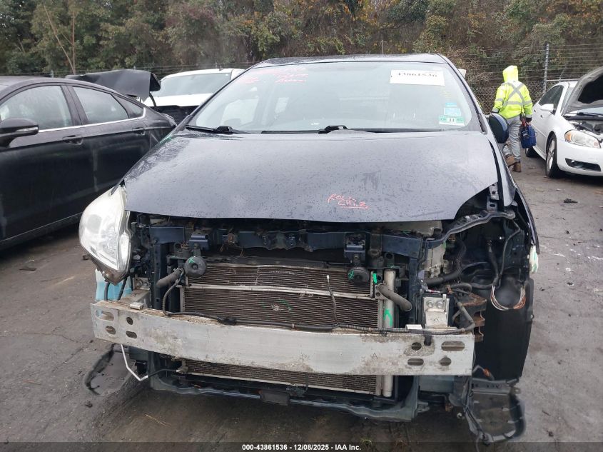 2014 Toyota Prius Two VIN: JTDKN3DU6E0387590 Lot: 43861536