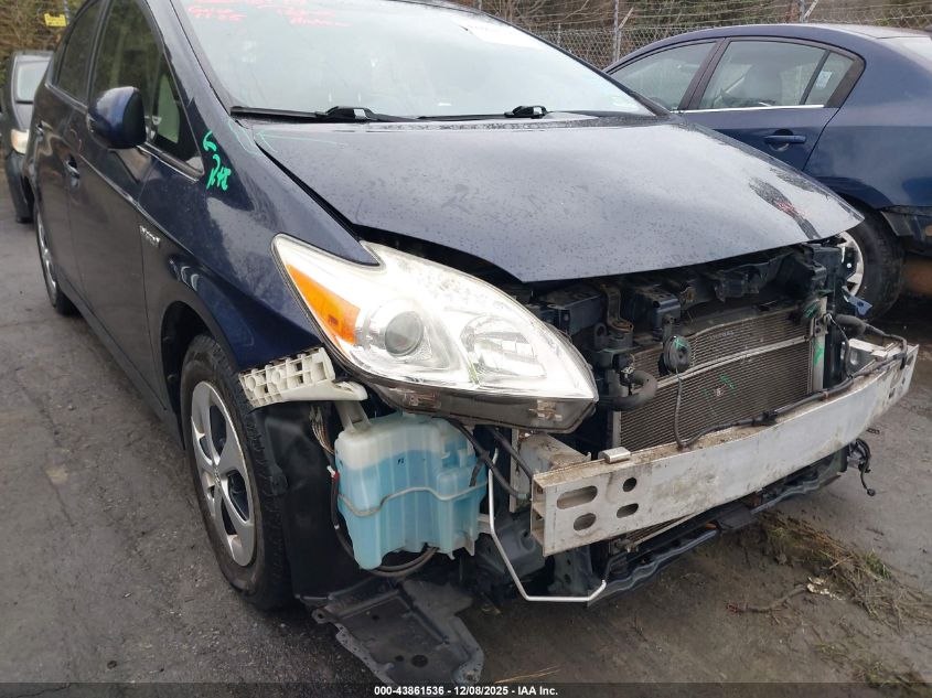 2014 Toyota Prius Two VIN: JTDKN3DU6E0387590 Lot: 43861536