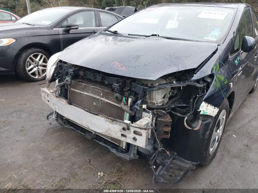 2014 Toyota Prius Two VIN: JTDKN3DU6E0387590 Lot: 43861536