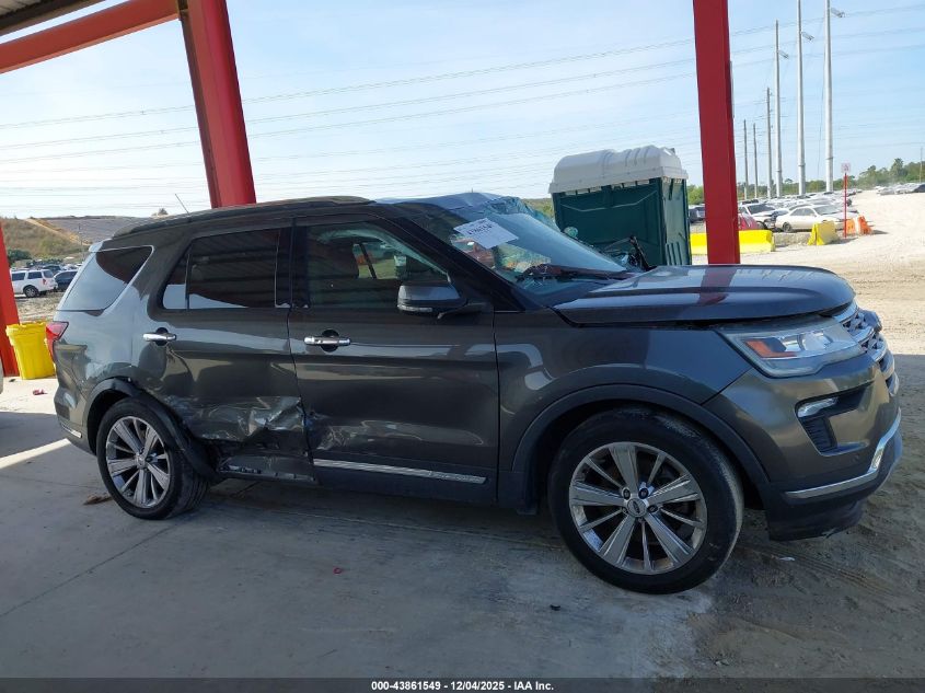 2019 Ford Explorer Limited VIN: 1FM5K7F82KGA84656 Lot: 43861549