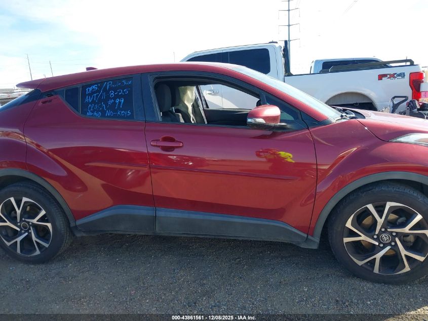 2018 Toyota C-Hr Xle VIN: NMTKHMBX2JR029063 Lot: 43861561