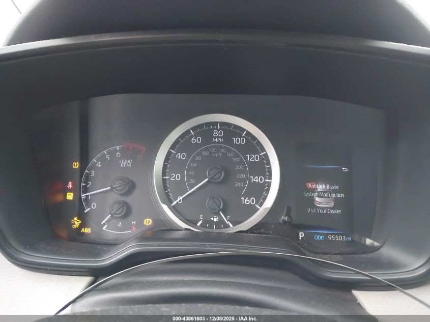 2020 Toyota Corolla Le VIN: JTDEPRAEXLJ077487 Lot: 43861603