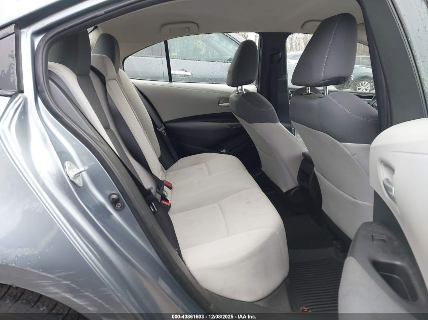 2020 Toyota Corolla Le VIN: JTDEPRAEXLJ077487 Lot: 43861603