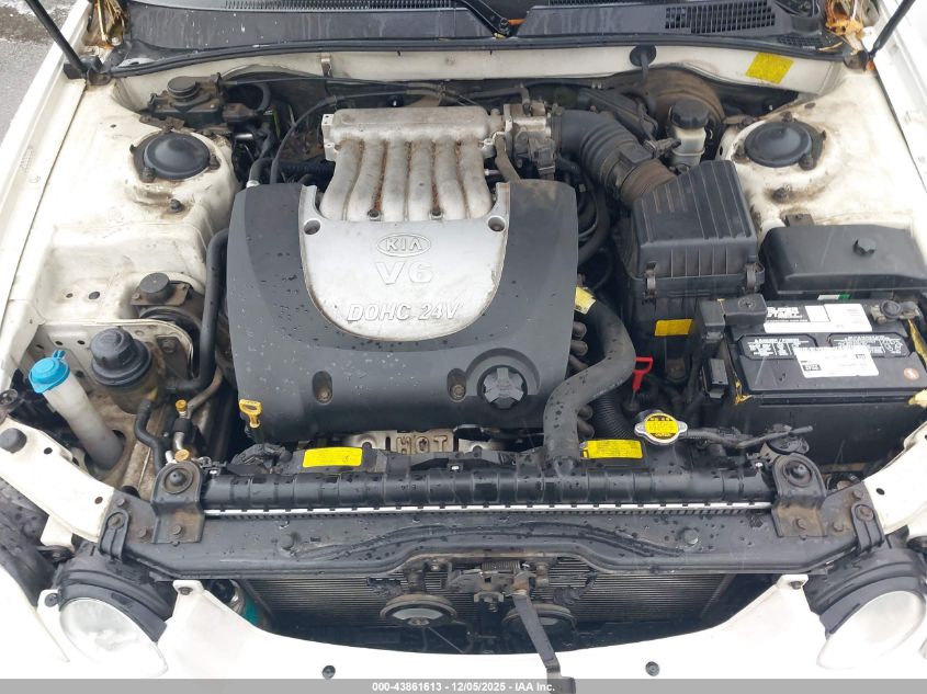 2003 Kia Optima Lx V6/Se V6 VIN: KNAGD128735236273 Lot: 43861613