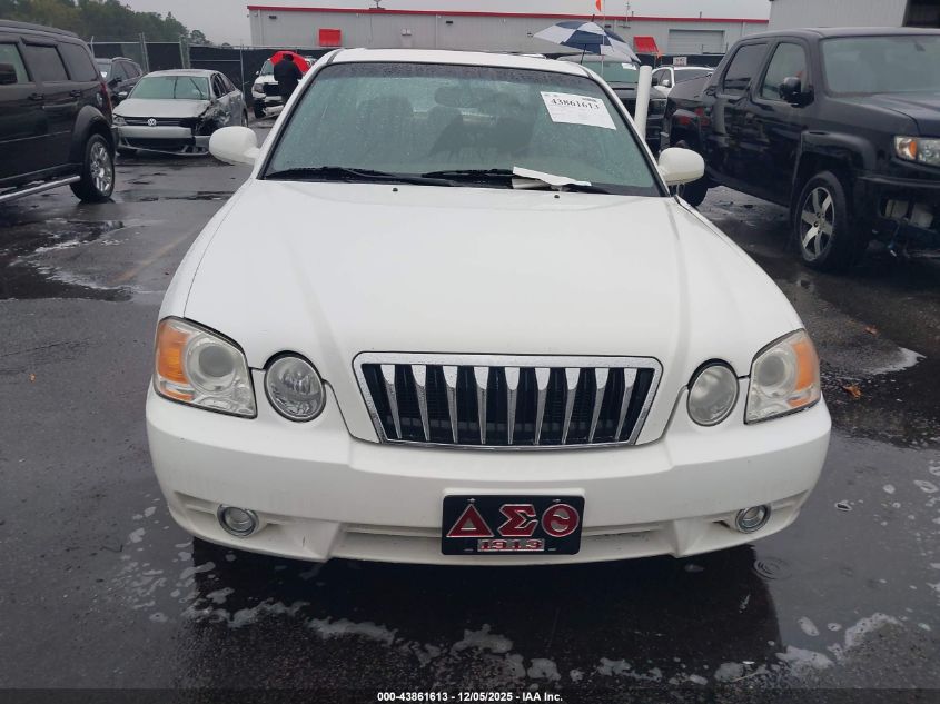 2003 Kia Optima Lx V6/Se V6 VIN: KNAGD128735236273 Lot: 43861613