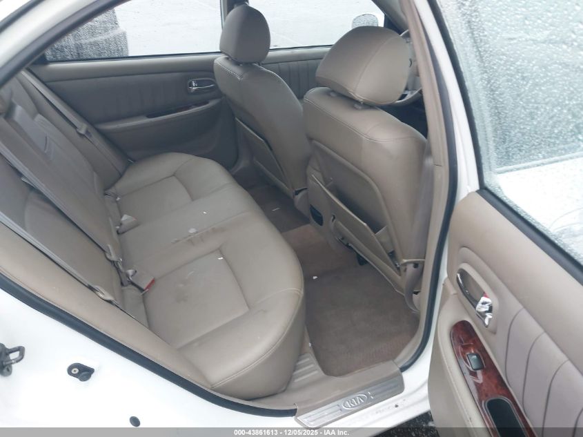 2003 Kia Optima Lx V6/Se V6 VIN: KNAGD128735236273 Lot: 43861613