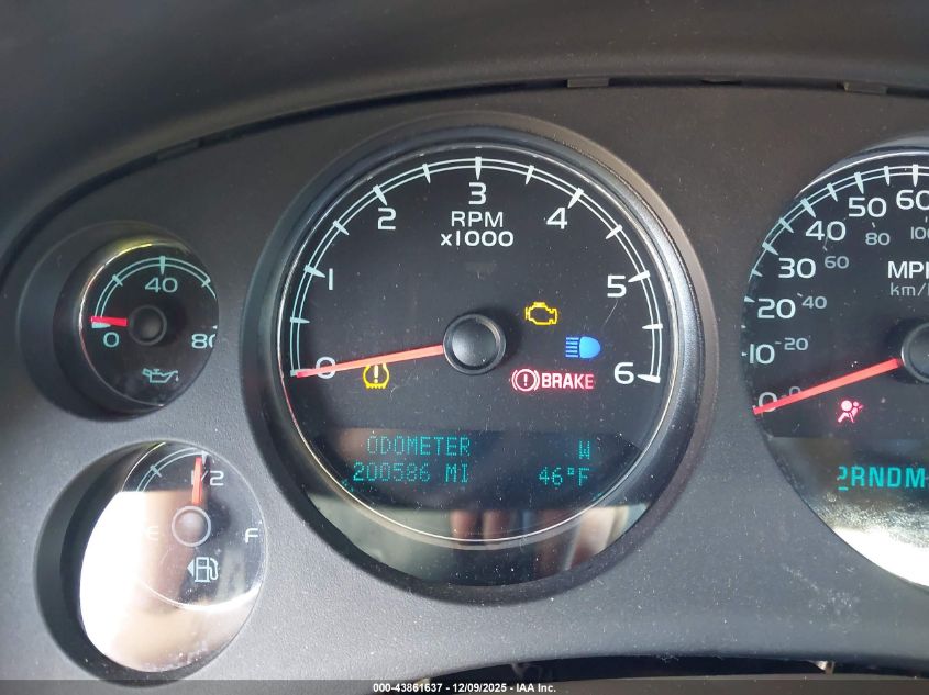 2011 Chevrolet Suburban 1500 Ltz VIN: 1GNSCKE03BR116996 Lot: 43861637