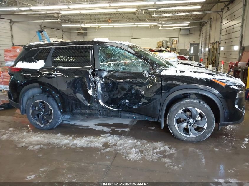 2024 Nissan Rogue Sv Intelligent Awd VIN: JN8BT3BB5RW426605 Lot: 43861651