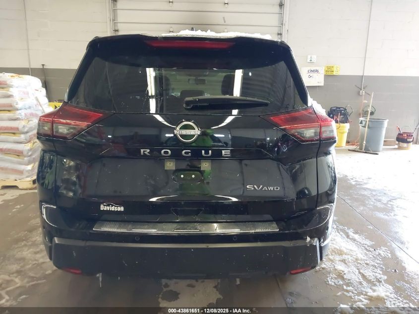 2024 Nissan Rogue Sv Intelligent Awd VIN: JN8BT3BB5RW426605 Lot: 43861651