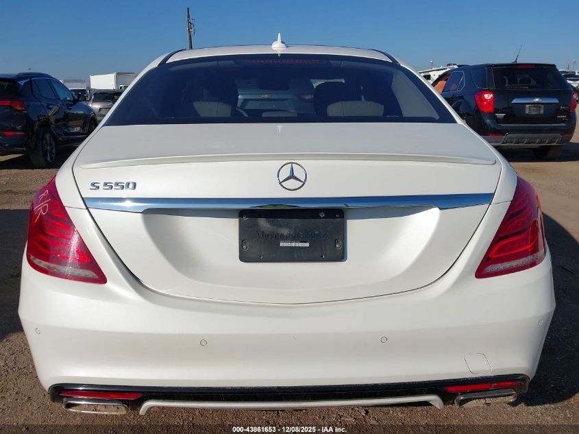 2017 Mercedes-Benz S 550 VIN: WDDUG8CB4HA321981 Lot: 43861653