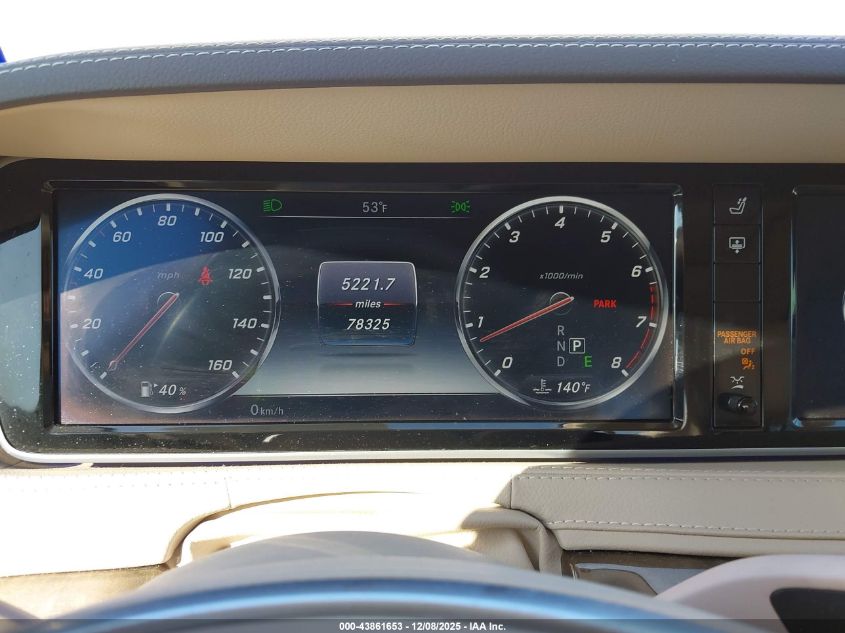 2017 Mercedes-Benz S 550 VIN: WDDUG8CB4HA321981 Lot: 43861653