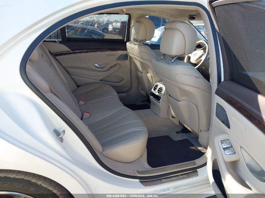 2017 Mercedes-Benz S 550 VIN: WDDUG8CB4HA321981 Lot: 43861653