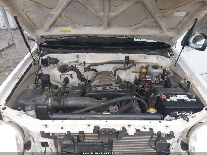 2004 Toyota Tundra Sr5 V8 VIN: 5TBDT441X4S456666 Lot: 43861656