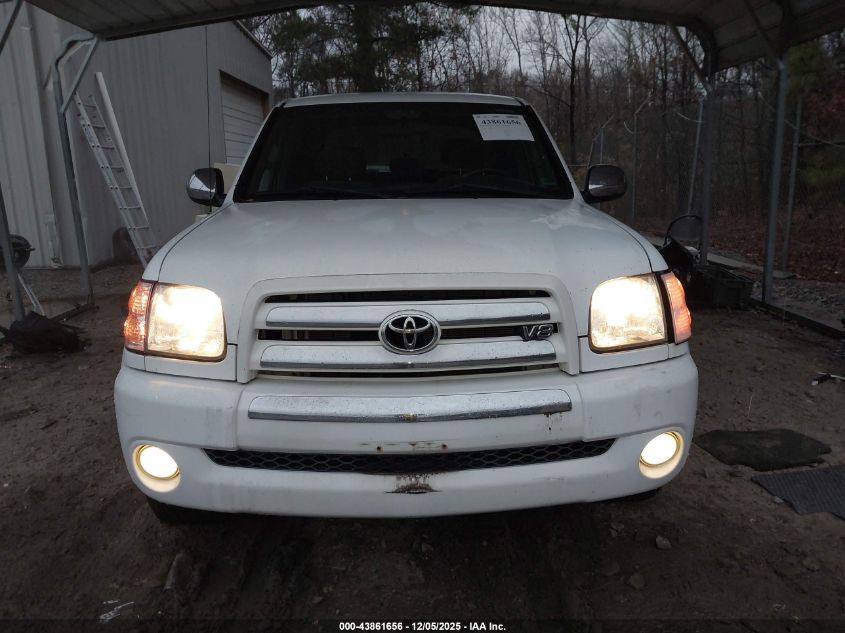 2004 Toyota Tundra Sr5 V8 VIN: 5TBDT441X4S456666 Lot: 43861656