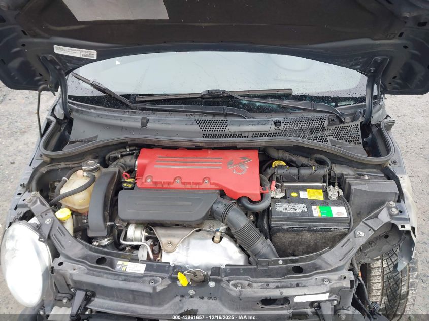 2017 Fiat 500 Abarth VIN: 3C3CFFFH8HT698078 Lot: 43861657