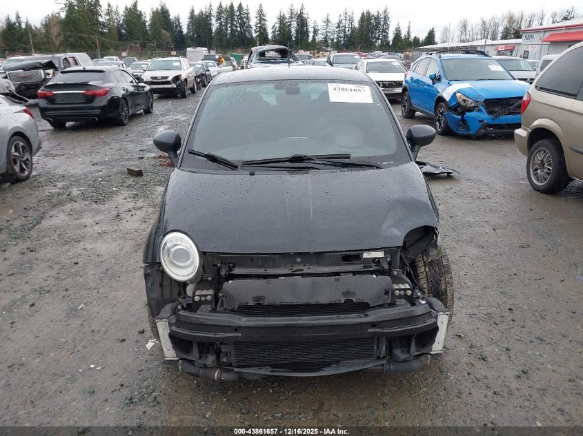 2017 Fiat 500 Abarth VIN: 3C3CFFFH8HT698078 Lot: 43861657