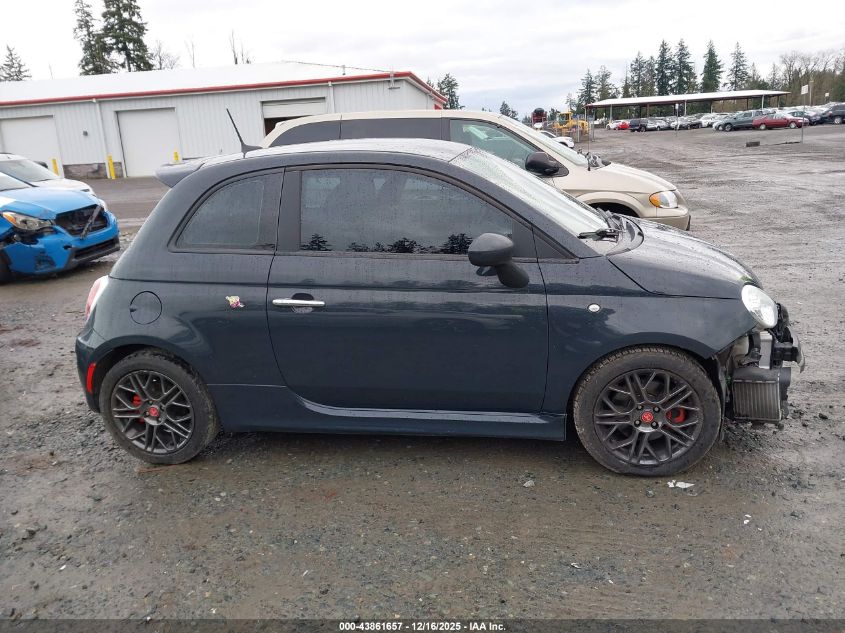 2017 Fiat 500 Abarth VIN: 3C3CFFFH8HT698078 Lot: 43861657