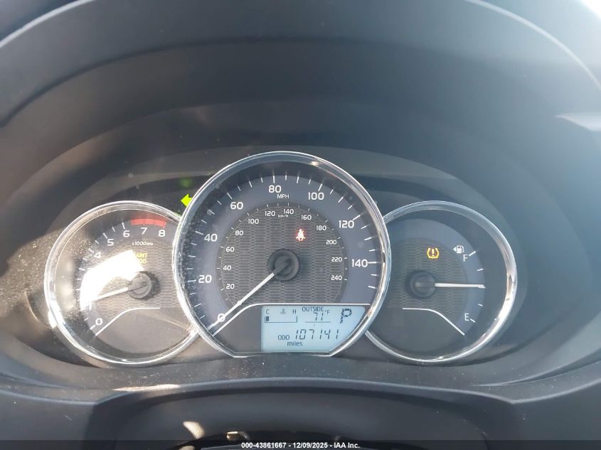 2014 Toyota Corolla Le Plus VIN: 5YFBURHE5EP157537 Lot: 43861667