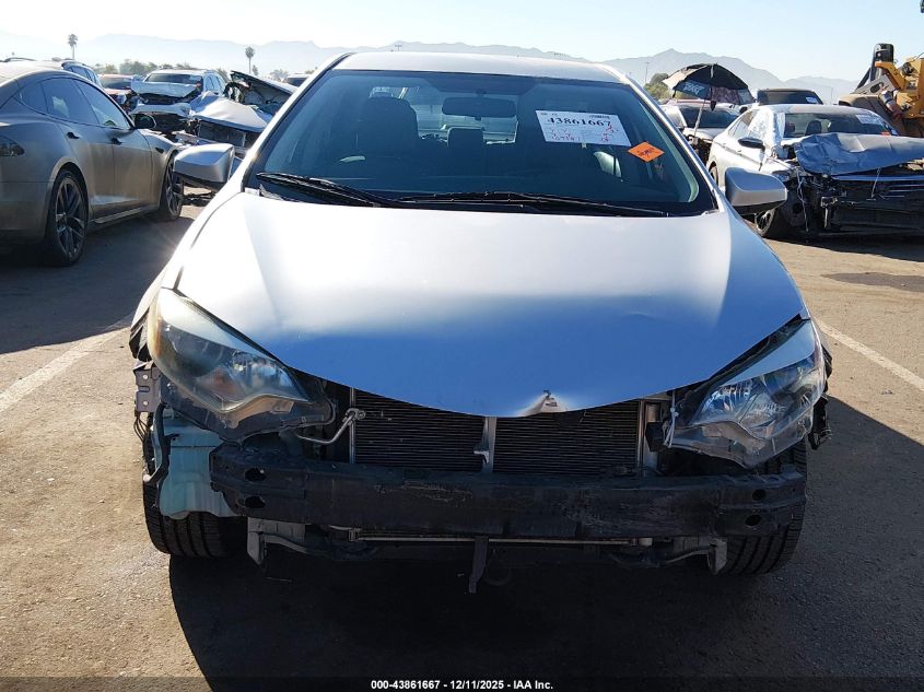 2014 Toyota Corolla Le Plus VIN: 5YFBURHE5EP157537 Lot: 43861667