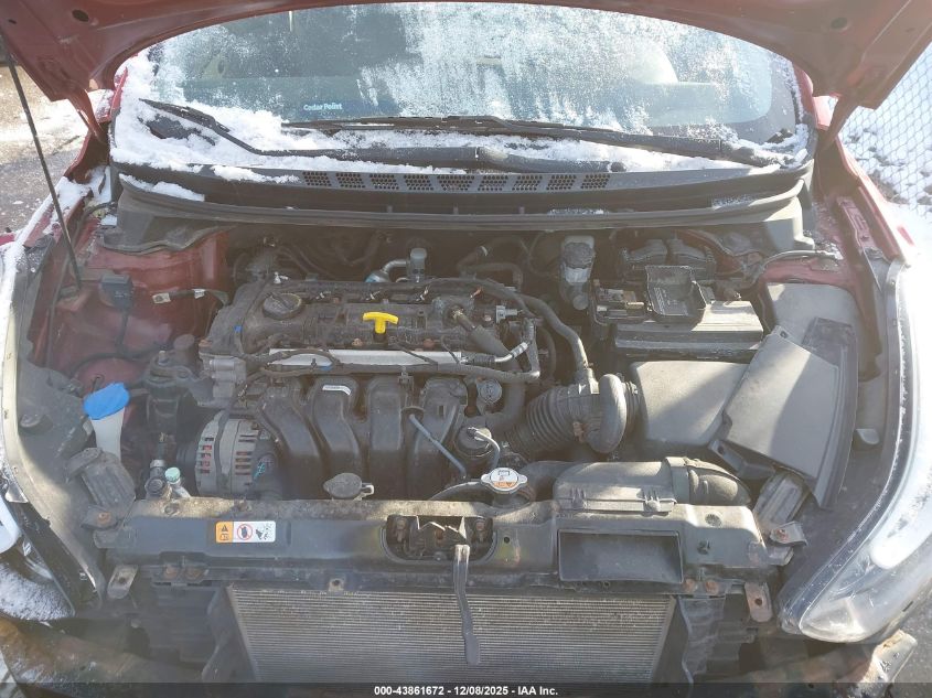 2016 Hyundai Elantra Se VIN: 5NPDH4AE8GH665222 Lot: 43861672