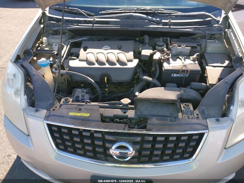 2008 Nissan Sentra 2.0S VIN: 3N1AB61E28L765997 Lot: 43861675