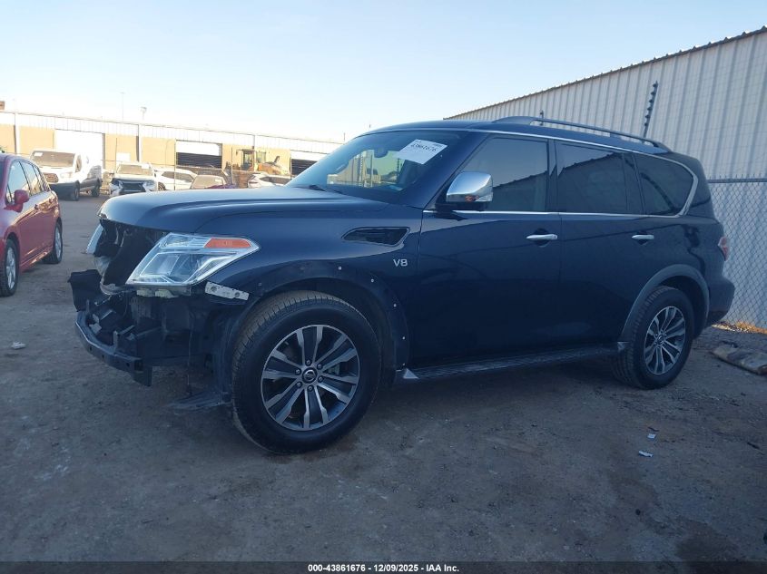 2019 Nissan Armada Sl VIN: JN8AY2NC5K9585317 Lot: 43861676