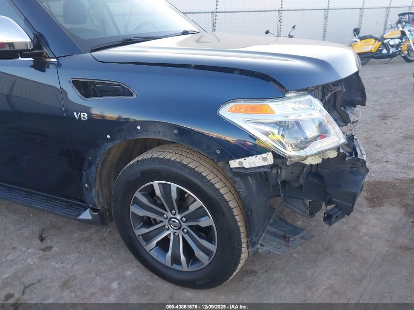 2019 Nissan Armada Sl VIN: JN8AY2NC5K9585317 Lot: 43861676