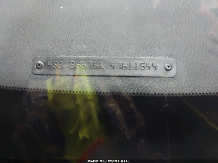 2004 Subaru Outback VIN: 4S3BH675X47611544 Lot: 43861681