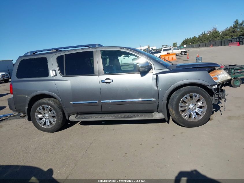 2015 Nissan Armada Platinum VIN: 5N1AA0NC4FN608017 Lot: 43861688