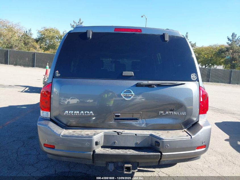 2015 Nissan Armada Platinum VIN: 5N1AA0NC4FN608017 Lot: 43861688