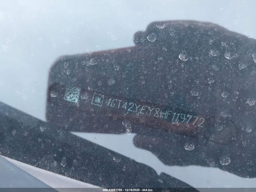 2017 GMC Sierra 3500Hd Denali VIN: 1GT42YEY8HF119772 Lot: 43861709