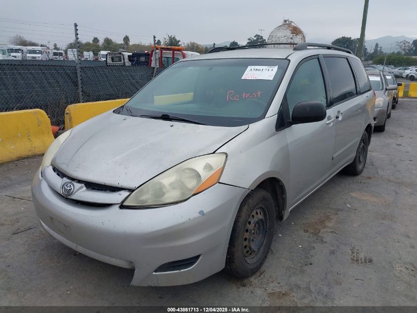 2006 Toyota Sienna Le VIN: 5TDZA23C86S459823 Lot: 43861713
