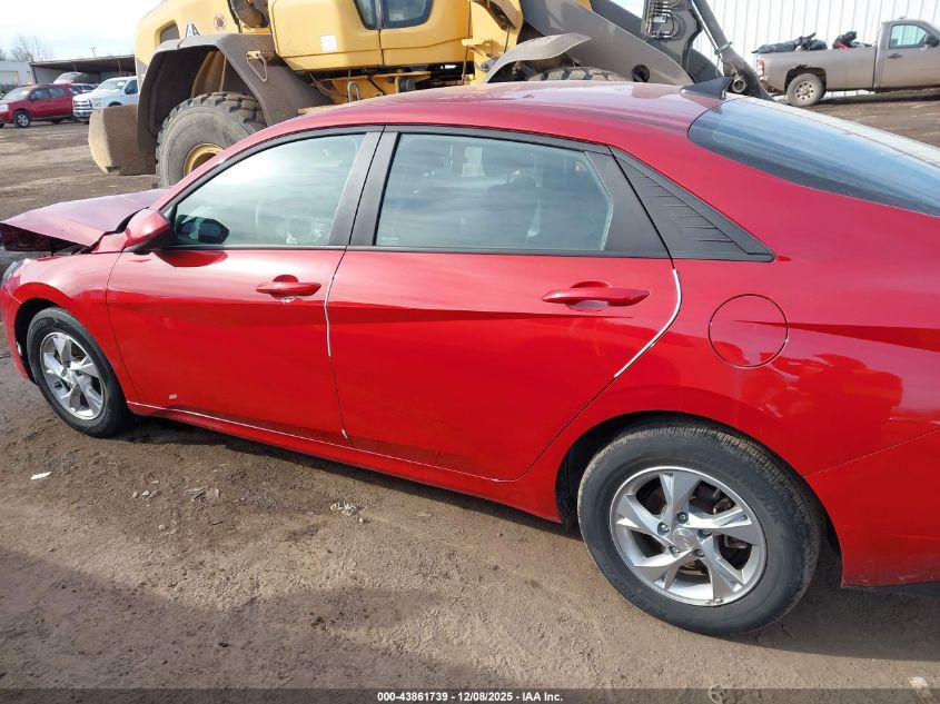 2022 Hyundai Elantra Se VIN: KMHLL4AGXNU368253 Lot: 43861739