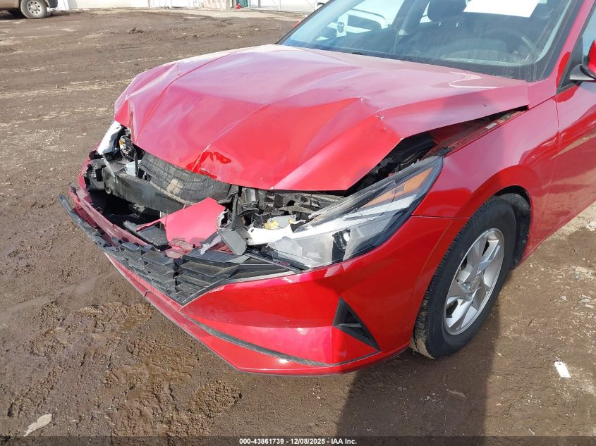 2022 Hyundai Elantra Se VIN: KMHLL4AGXNU368253 Lot: 43861739