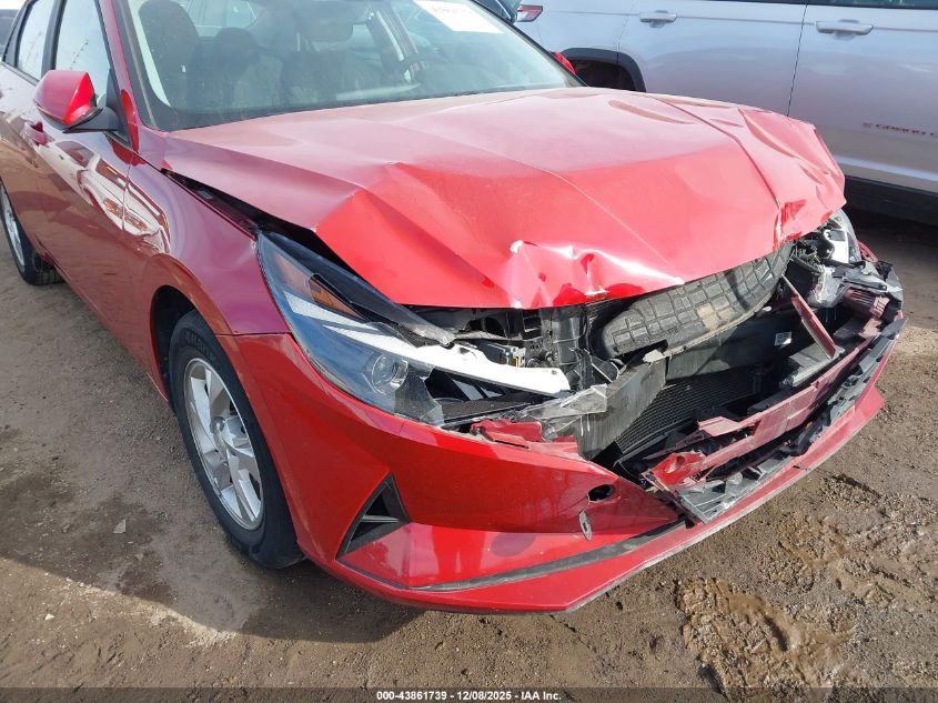 2022 Hyundai Elantra Se VIN: KMHLL4AGXNU368253 Lot: 43861739