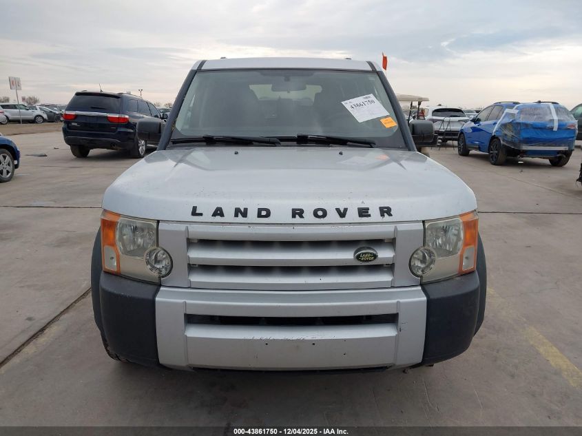 2006 Land Rover Lr3 V6 VIN: SALAC24496A351814 Lot: 43861750