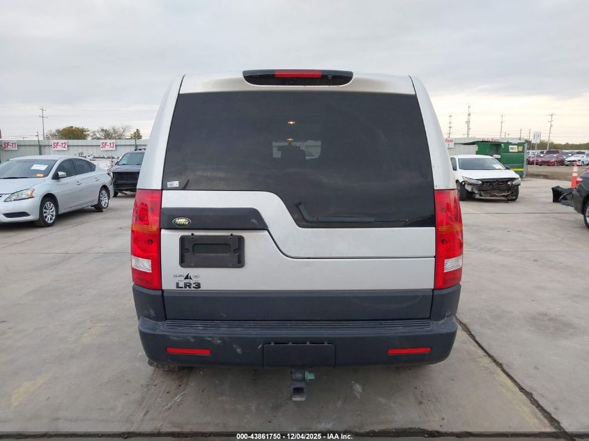 2006 Land Rover Lr3 V6 VIN: SALAC24496A351814 Lot: 43861750